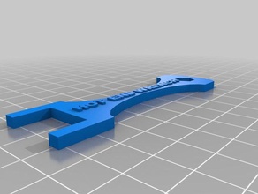 nozzle hot block wrench hand tools 3d print model - Mito3D