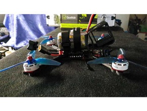 skull drones cherrypicker gopro mount hobby 3d print model - Mito3D