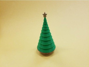 christmas tree holiday ornament decor 3d print model - Mito3D