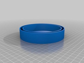 parametric tube cover replacement parts 3d print model - Mito3D