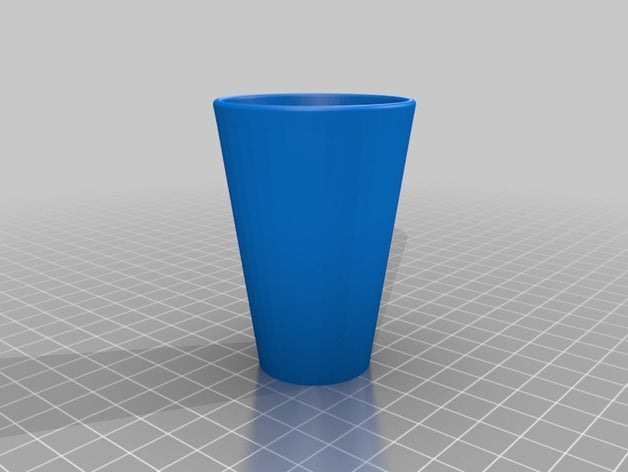 vidro vaso 3d impressão 3D print model - Mito3D