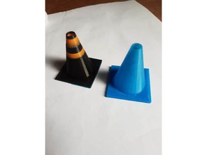 cono 3d printer accessories traffic cone 3d print model - Mito3D