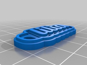 lilia neue Schlüsselanhänger angepasst 3d print model - Mito3D