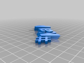 karla organización personalizado 3d print model - Mito3D