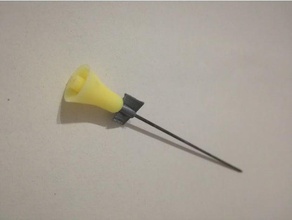 simple tiny blowgun tail cold steel darts 40 cal diy calibration dart easy print fast gun mini spinning stabilizer 3d print model - Mito3D