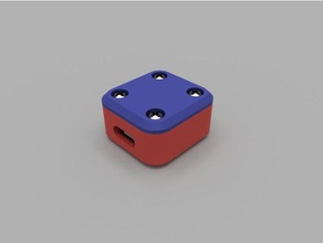 adafruit micro lipo cargador de caso la electrónica el adaptador cubierta protección 3d print model - Mito3D
