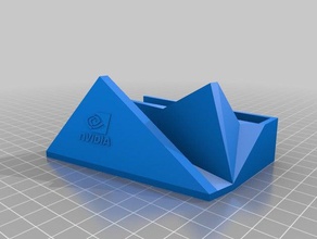 escudo de suporte tv hdd fenda eletrônica 3d print model - Mito3D