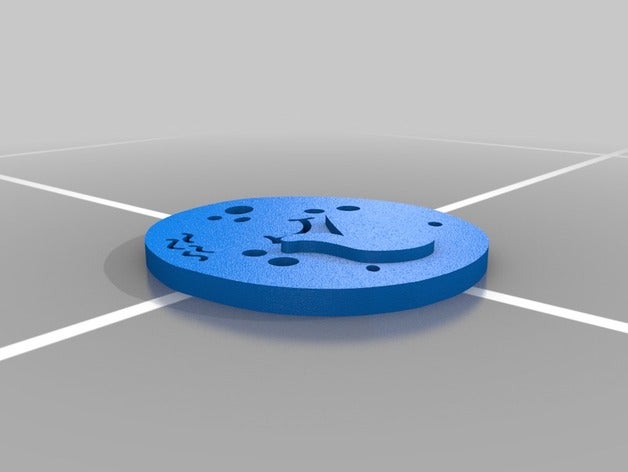 thonk moonie jr fll logotipo de 2019 signos y logotipos first robotics luna 3D print model - Mito3D