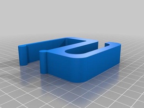 my customized cable holder 34mm organization 3d print model - Mito3D