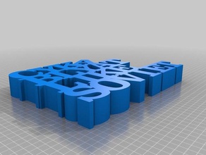 cyk blya wie Skulpturen kundengebundene 3d print model - Mito3D