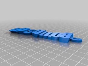 bombcom llaveros personalizado 3d print model - Mito3D