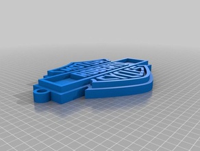 harley davidson portachiavi nome keychain 3d print model - Mito3D