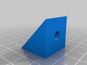 équerre de coin L'impression 3d l'angle angle fixation support soutien 3d print model - Mito3D