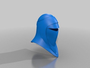 royal guard helmet star wars costume cosplay emperors empire galactic imperial red starwars 3d print model - Mito3D