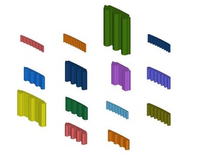 paramétrico correia em espiral partes cinto personalizável personalizador de sistemas distribuição correias dentadas 3d print model - Mito3D