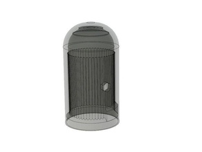 lamborghini murcielago ampoule de phare couverture automobile 3d print model - Mito3D