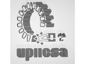 upiicsa ipn logo segni e loghi 3d print model - Mito3D
