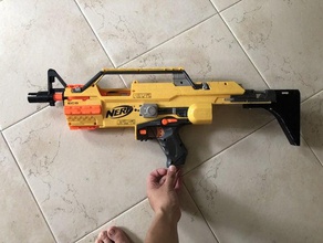 nerf stampede smg stock 3d print model - Mito3D