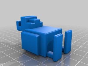 minecraft tavuk 3d baskı 3d print model - Mito3D