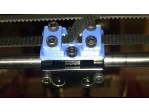 belt tensioner 3d printer parts clm-300 ultimaker wanhao duplicator 6 zortrax m200 3d print model - Mito3D