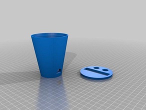 Zahnbürste stand 3d-drucken ender 3 3d print model - Mito3D