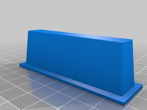 Lattenrost bed slat-Unterstützung - Ersatz Teile Bettgestell Schlafzimmer 3d print model - Mito3D