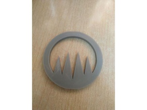 Rauchen Seelen-logo Zeichen logos 3d print model - Mito3D