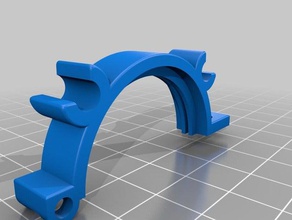 tuyau d'aspiration de support pièces 3d print model - Mito3D