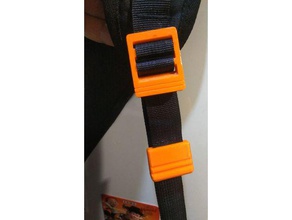 powerful backpack belt buckle outdoor & garden 3d print model - Mito3D