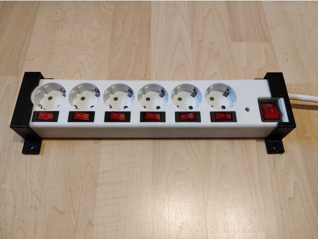 steckdose renkforce prise électrique de montage outil les titulaires boîtes 3D print model - Mito3D