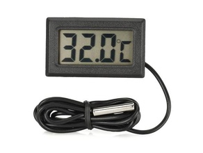 Billig lcd-thermometer-Fall diy digital-thermometer thermometer-Halter 3d print model - Mito3D