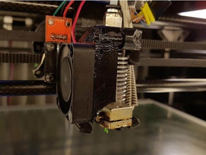 Ventola da 40mm adattatore hc300 lite trasporto 3d la stampante parti ipercubo 3d print model - Mito3D