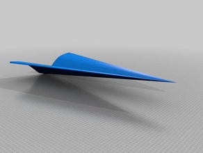 4px 1py 8pz único periódico pilar jet veículos bordas voando chão a turbulência do teste 3d print model - Mito3D