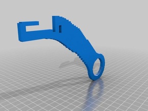 3d slash filament holder longer 3d print model - Mito3D