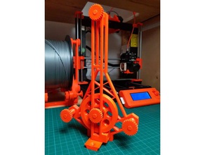 standalone-filament-guide prusa mmu2 3d Drucker - Zubehör filament spool holder mk2 mk3 original i3 mk2s 3d print model - Mito3D