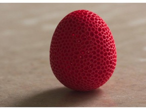 voronoi uovo ornamento arredamento di natale 3d print model - Mito3D