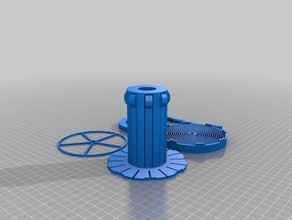 prusament spool holder spring 3d printer accessories customized 3d print model - Mito3D