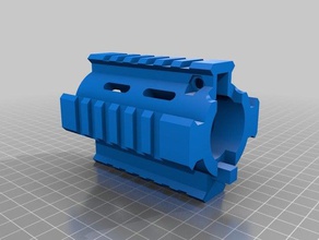 handguard f&uumlr tippmann tmc 3d printing m4 3d print model - Mito3D