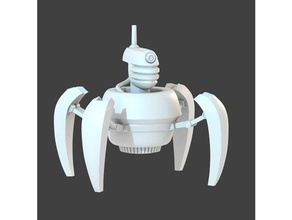 caranguejo droid criaturas starfinder mesa 3d print model - Mito3D