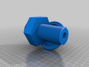 le3d stampa filamento tester portachiavi test 3d print model - Mito3D