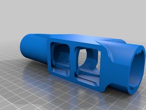 nerf compensador de juguete juego accesorios mod 3d print model - Mito3D