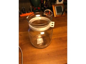 glass tea pot holder kitchen dining simax teapot 3d print model - Mito3D