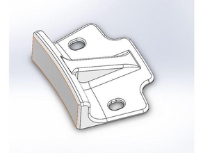 sujeta el cristal flsun qq 3d de la impresora accesorios 3d print model - Mito3D