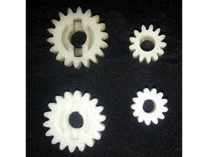 photocopy light timer gear parts toshiba 3d print model - Mito3D