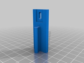 Wandhalterung obh Thermometer Teile 3d print model - Mito3D
