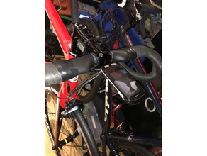 garmin edge wahoo elemnt bolt socket cerv&eacutelo stem sport outdoors bicycle cervelo mount 3d print model - Mito3D