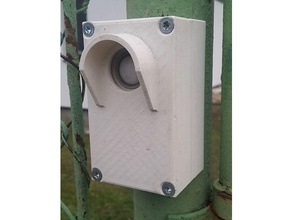 bell button Abdeckung outdoor Garten 3d print model - Mito3D