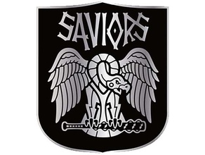savior faction badge walking dead art comics 3d print model - Mito3D