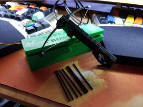 wiederholen mini-Armbrust-box mechanisch ist - Spielzeug repeatingminicrossbow Repetier Armbrust 3d print model - Mito3D
