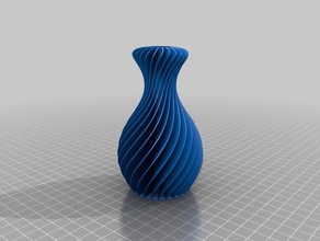 vase décor 3d print model - Mito3D